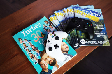 Magazyny i Xbox w strefie relaksu, BRODSKI, Warszawa Wilanow
